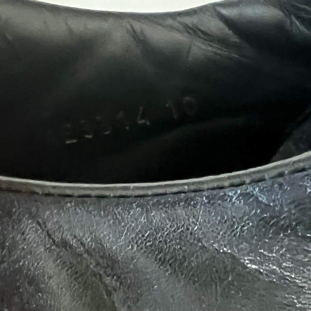 Prada navy leather men fashion sneakers size 10 - Picture 8 of 8